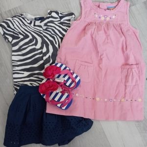 4 Piece Bundle. Baby Gap , P.Y.T,  Gymboree shoes. Size 18 - 24 Months.